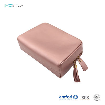 حقيبة فرشاة ماكياج نسائية مقاس 8.66 بوصة ISO9001 من النايلون