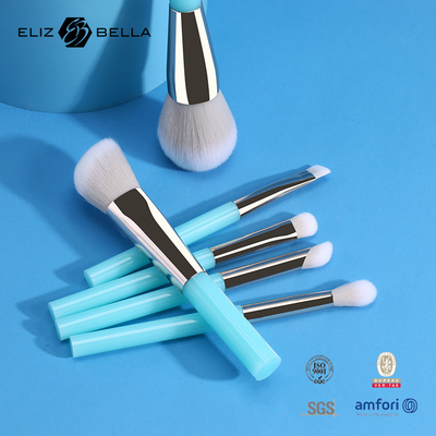 6 أدوات من نوع OEM لفرش العينات لمعالجة التجميل ، مجموعة فرشة التجميل الصناعية للشعر الخالية من القسوة