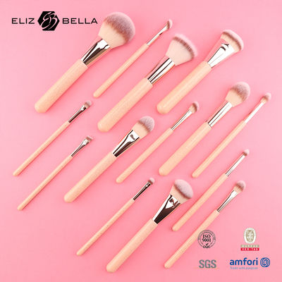 Complete 14-Piece Cosmetic Brush Set – High-Performance, Easy-to-Clean Bristles, Stylish Case Perfect for Beginners and Expert Makeup Lovers