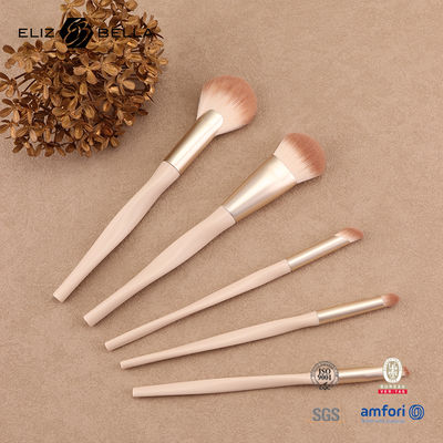 Premium 10-Piece Travel Makeup Brush Set with Latest Design – Soft Synthetic Bristles, Ergonomic Handles for Flawless Blending & Easy Portability